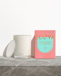 ECOYA Limited Edition: Blackcurrant & Tuberose Madison Candle